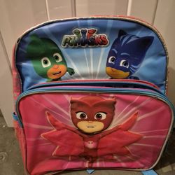 Licensed PJ Masks Kids Backpack - Back To School In Style!