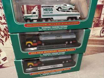 Miniature Hess Trucks. 3 Available.