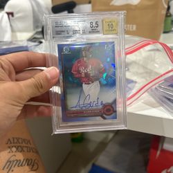 graded auto allan cerda card