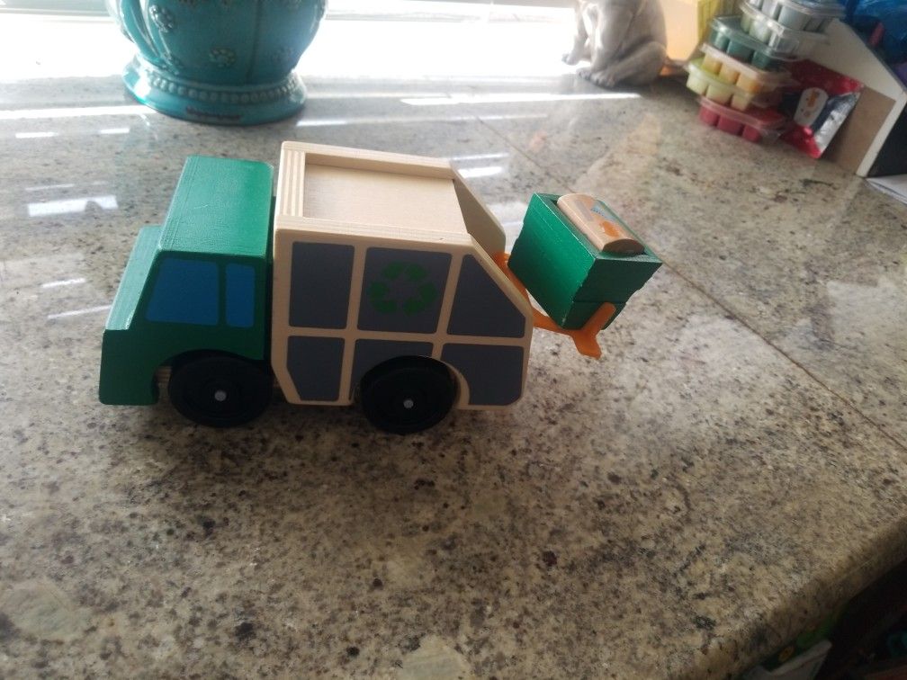 Melissa & best sale doug garbage truck