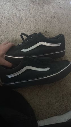 Black vans 8.5