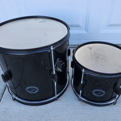 First Act - Black Drum Set Toms