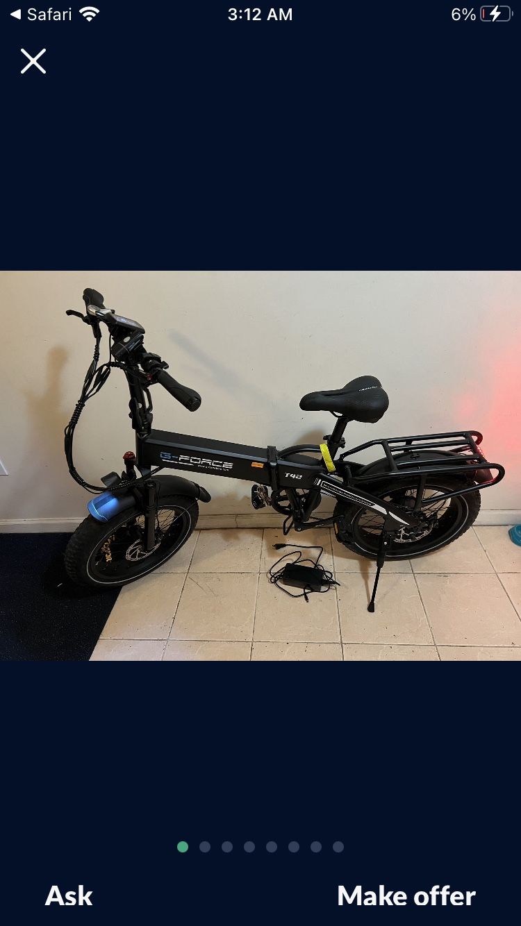 GFORCE T42 Electric Foldable Bike