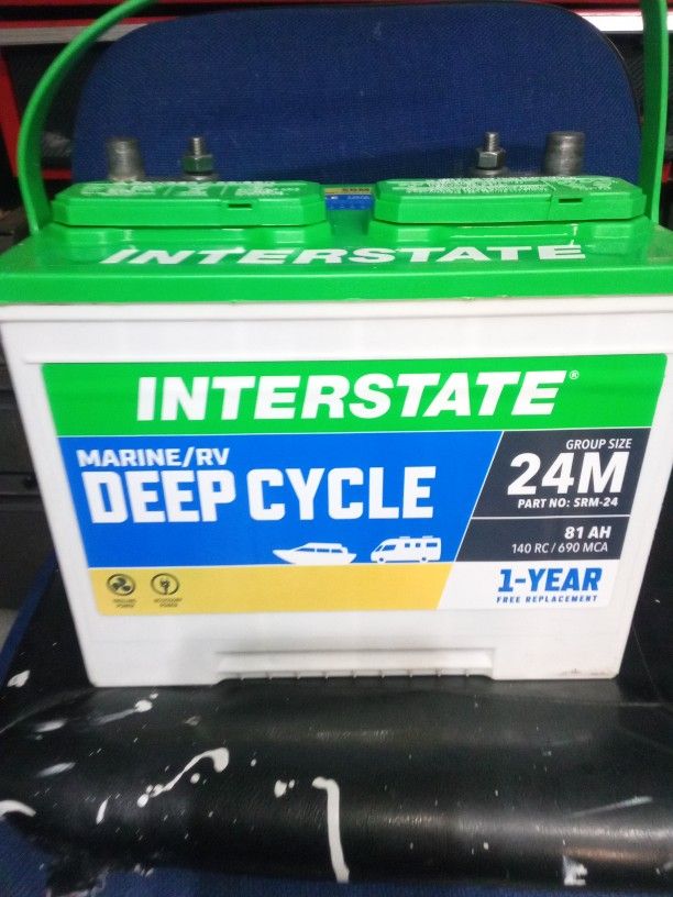 Duel Interstate Deep Cycle Marine/RV Batteries
