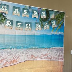 Beach Birthday Decor