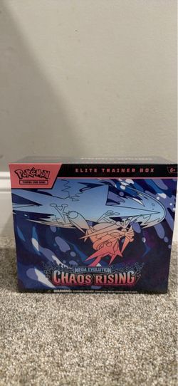 Pokémon Trading Card Game: Mega Evolution Chaos Rising Elite Trainer Box