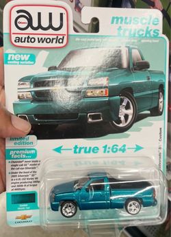 Auto World Chevy Silverado SS Custom Metallic Teal