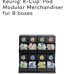 Keurig Coffee K-cup Pod station/divider