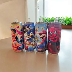 Vasos Diferentes Personajes Muy Bonitos