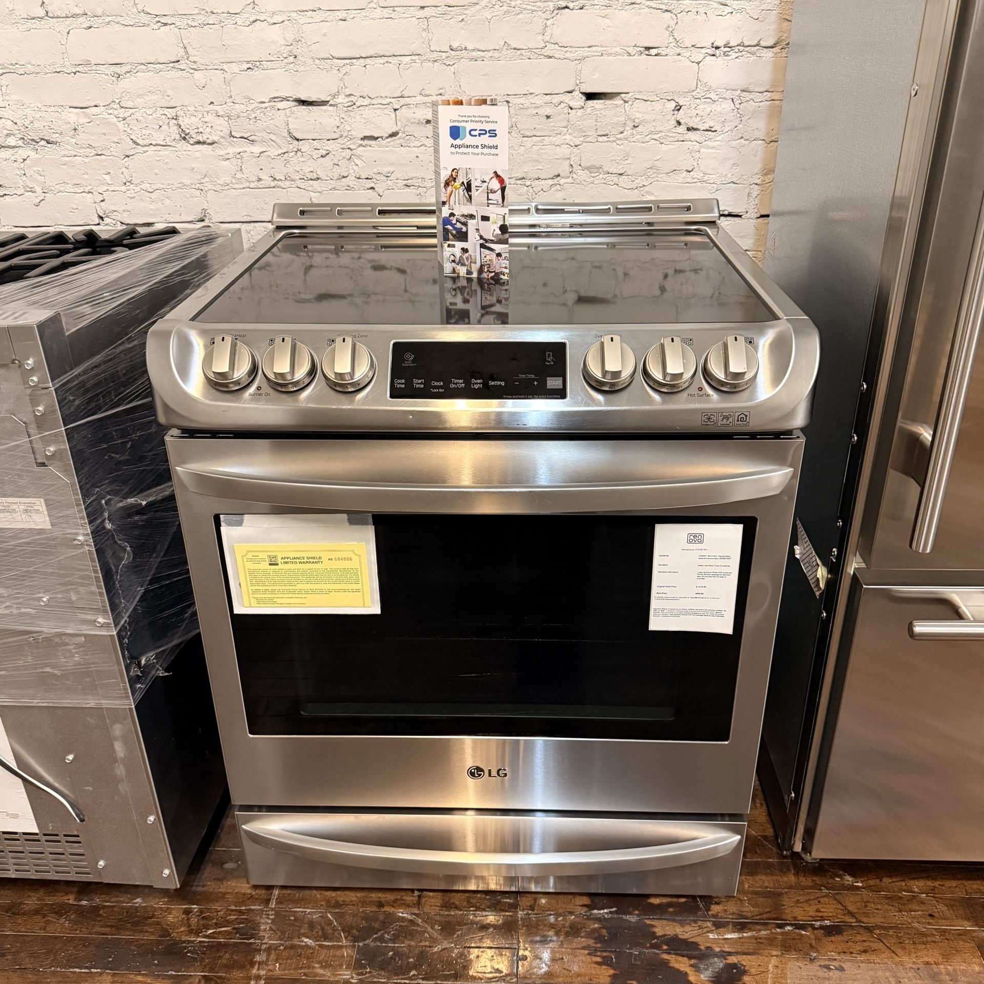 LG SMART - WiFi Enabled/ Slide In Induction Range Stove