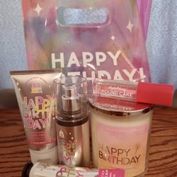 Bath And Bodywork’s Birthday Set