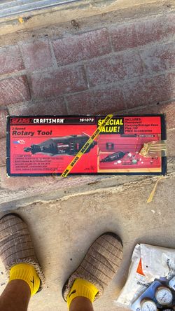 Sears Craftsman 2-Speed Rotary Tool Kit