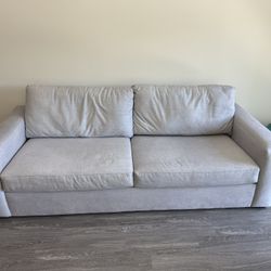 Light Grey Couch 96” Wide x 40” Deep