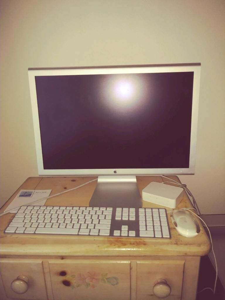 Apple computer, monitor, keyboard, and mouse with beat making software $350 OBO.