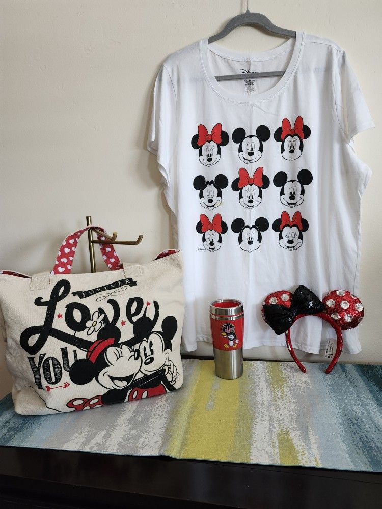 Minnie & Mickey Mouse 4 - Piece Bundle