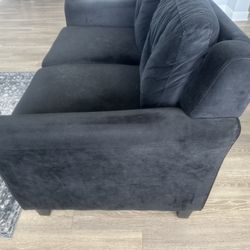 Black Love Seat