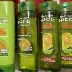 (3) Garnier Shamp, (1) Garnier Condish