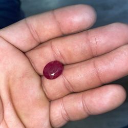 Ruby Gemstone 