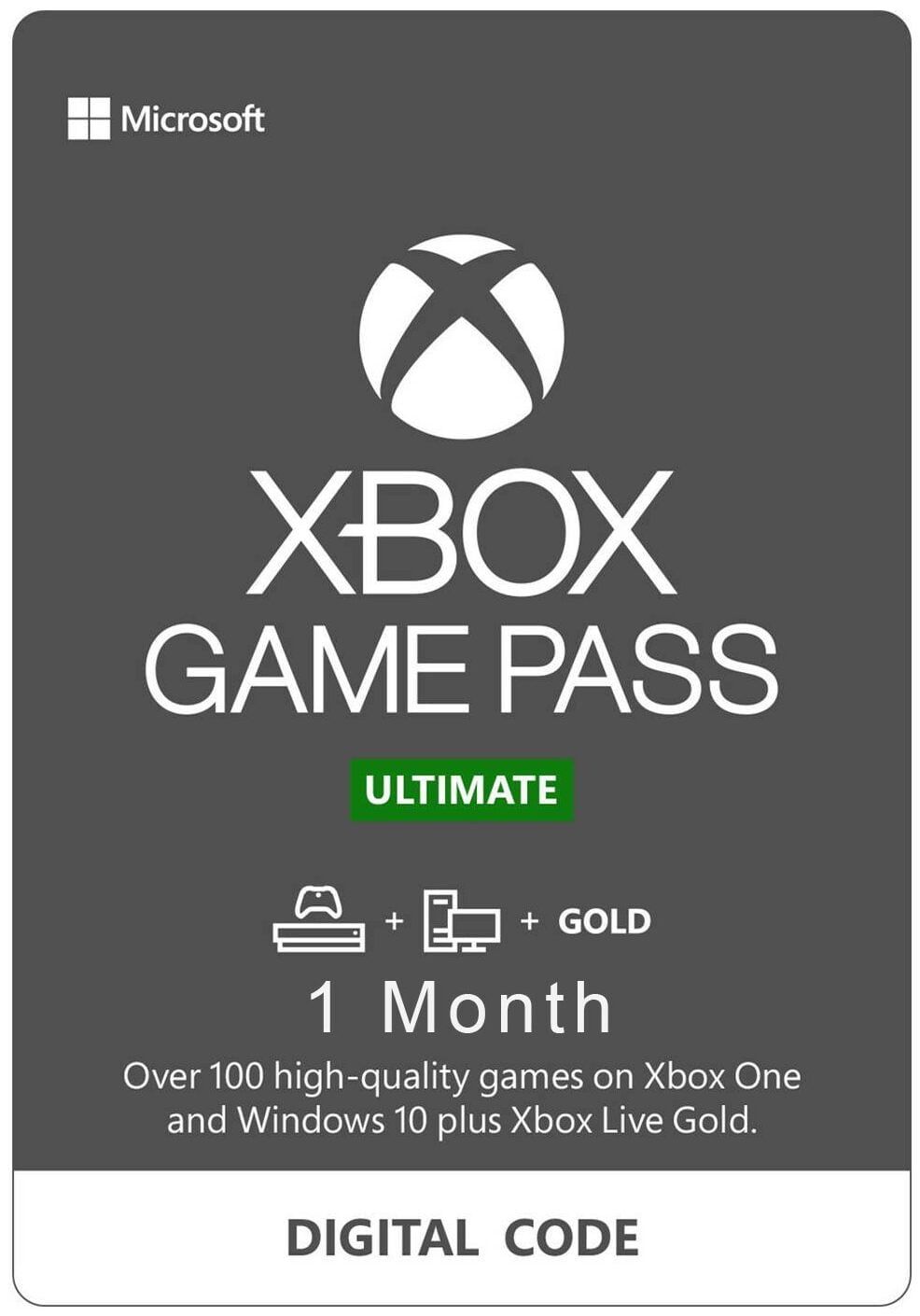 Xbox Ultimate Gamepass (Digital Code)