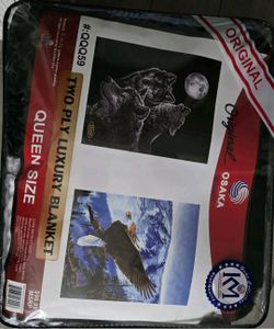 Osaka Two-Ply Luxury Queen Blanket (Heavy & Super Soft)