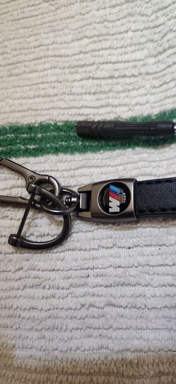 BMW M3 Leather Keychain