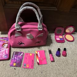 Girls Pretend Make Up Bag