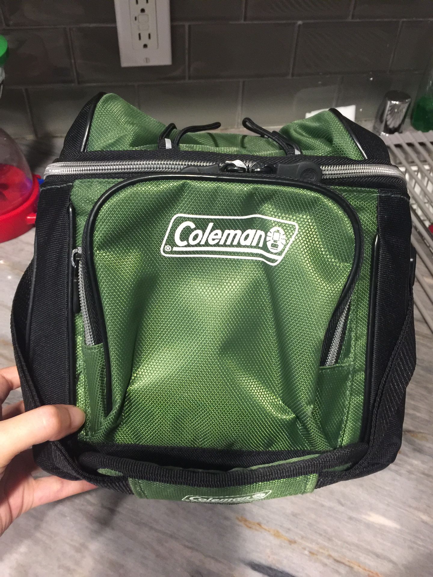 Coleman 9-Can Soft Cooler With Hard Liner