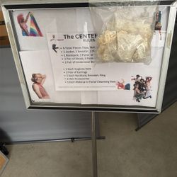 Standing Marquee Sign With Plastic Letters, Good Condition