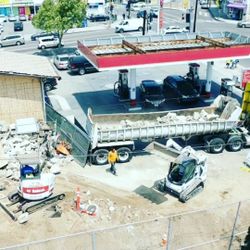 Bobcat Excavator Haul