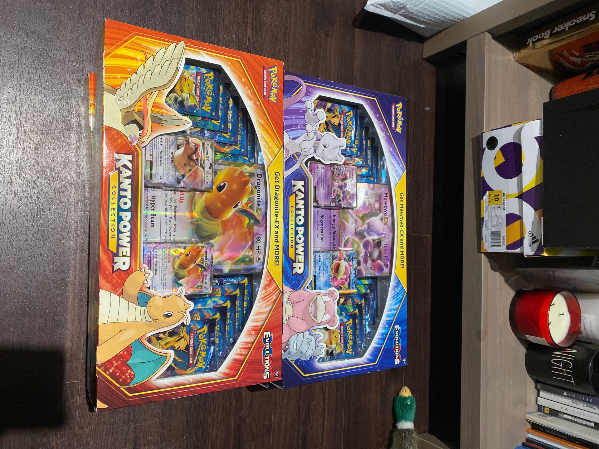 Pokémon Kanto Power Collection Evolutions mewtwo dragonite box