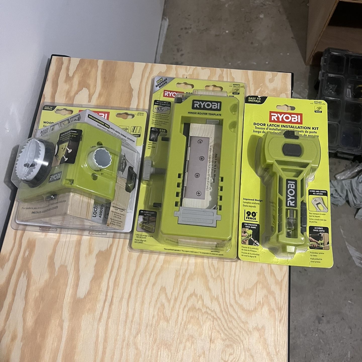 Dewalt Door Lock Installation Kit RYOBI Wood/Metal Door Lock