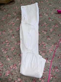 White jeans