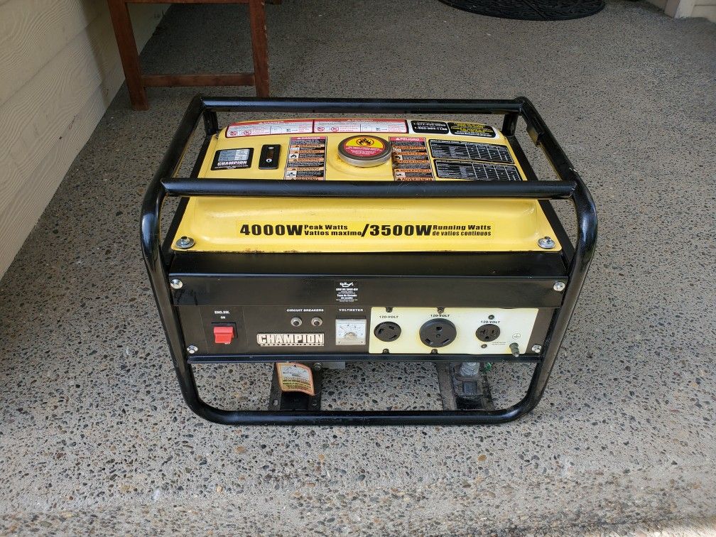 Champion Generator 3500 watt