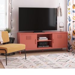 New In Box Modern Metal Tv Stand Hold Up To 70inch 