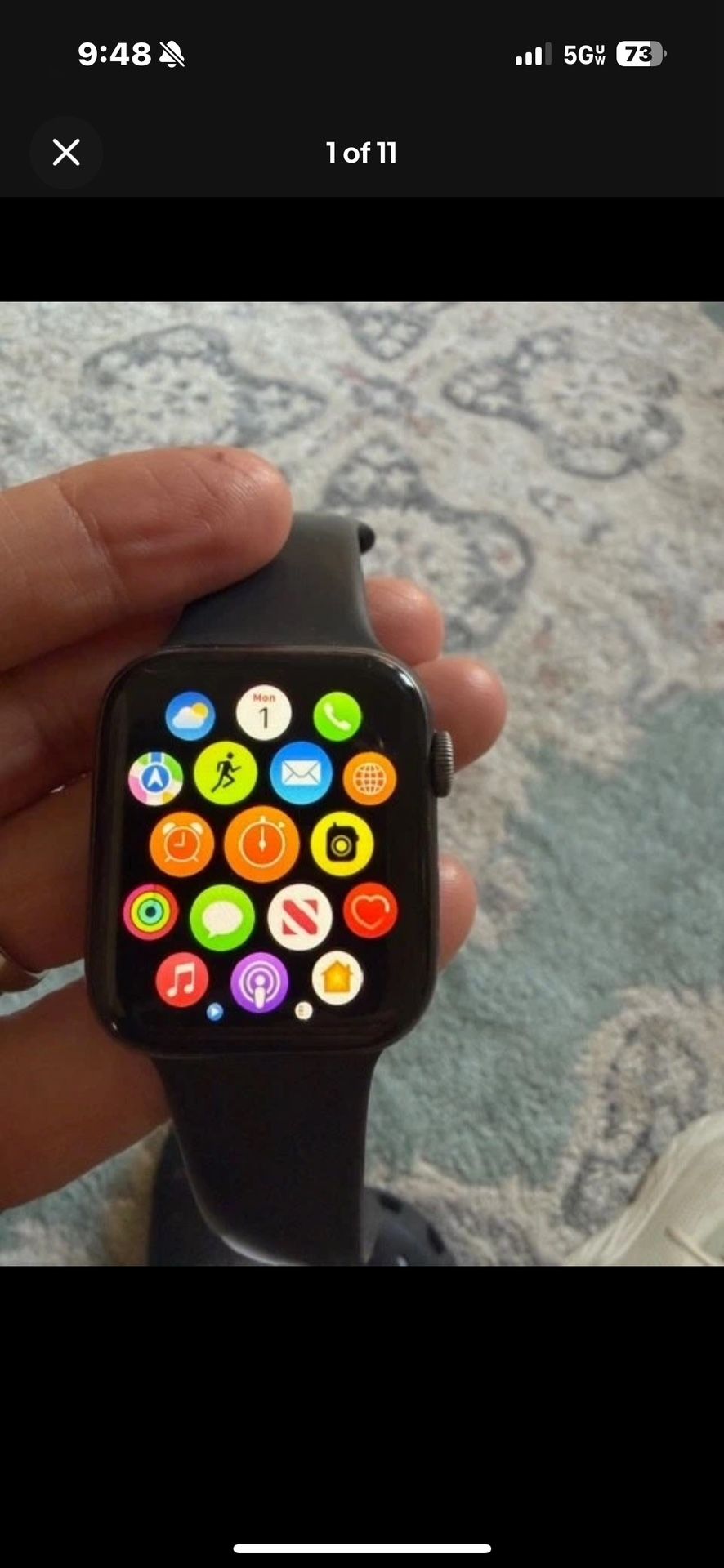 Apple Watch Series 4 Gps 44mm (Read desc)