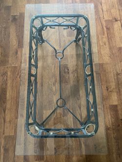 Glass Table Set 4piece Furniture 