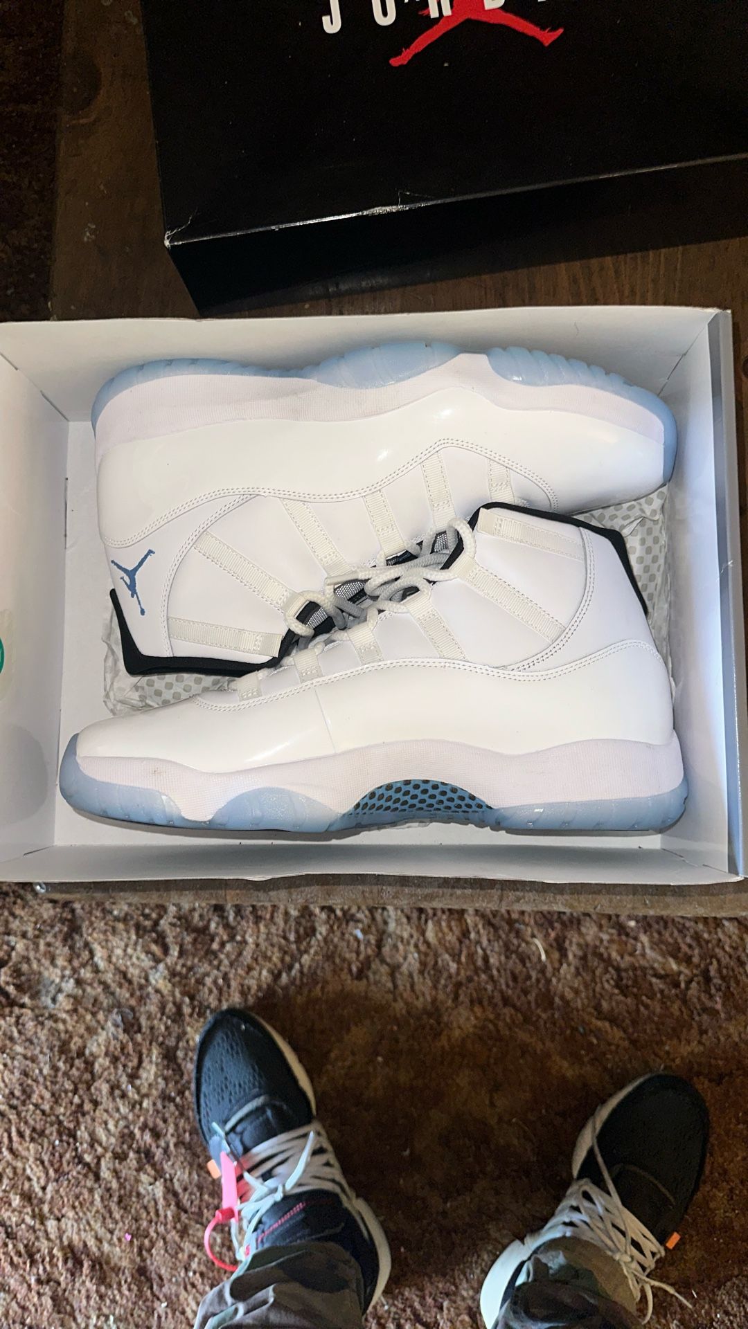 Jordan 11 Legend Blue Size 13 Comes With Receipt !