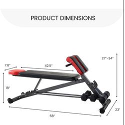 Adjustable Weight Bench