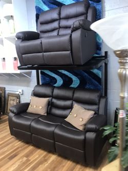 Beautiful reclining couch and love seat $39 down