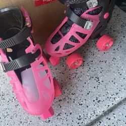 Girls Roller Skates Size 3-6