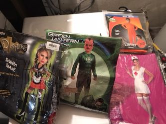 Halloween costumes (5$ a pc.)