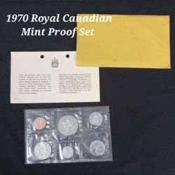 1970 Royal Canadian Mint Proof Set 