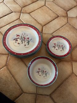 Holiday Stoneware (snowman)