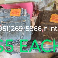 Brand New Levis 501 And 550 Only Worn Once