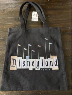 Disneyland toat bag (blk)