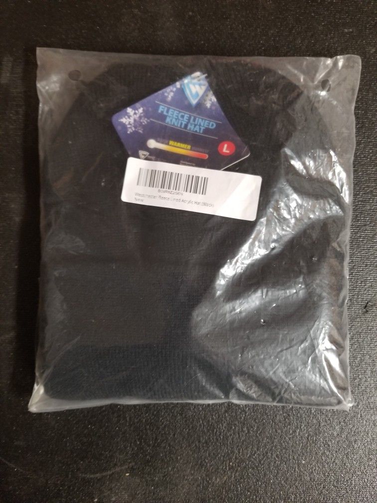 Westchester Black Fleece Lined Beanie