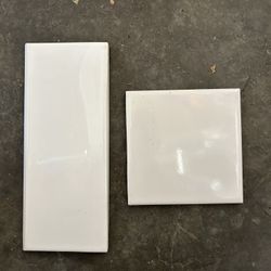 White Ceramic Tile
