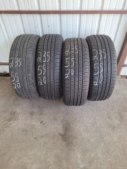235 55 20 Goodyear used set