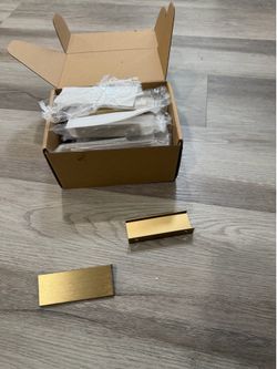 Gold handles