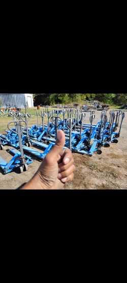 We sale 100s of Pallet jacks Every SZ on Earth$$$